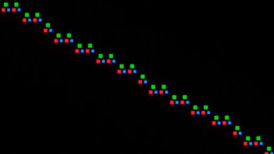 Single pixel diagonal line with a 4k resolution.