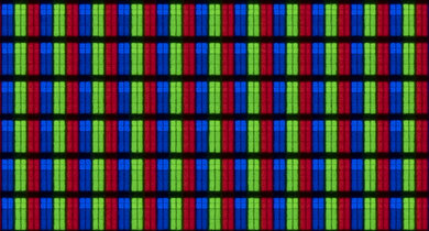 VA pixels on the Samsung QN80F.