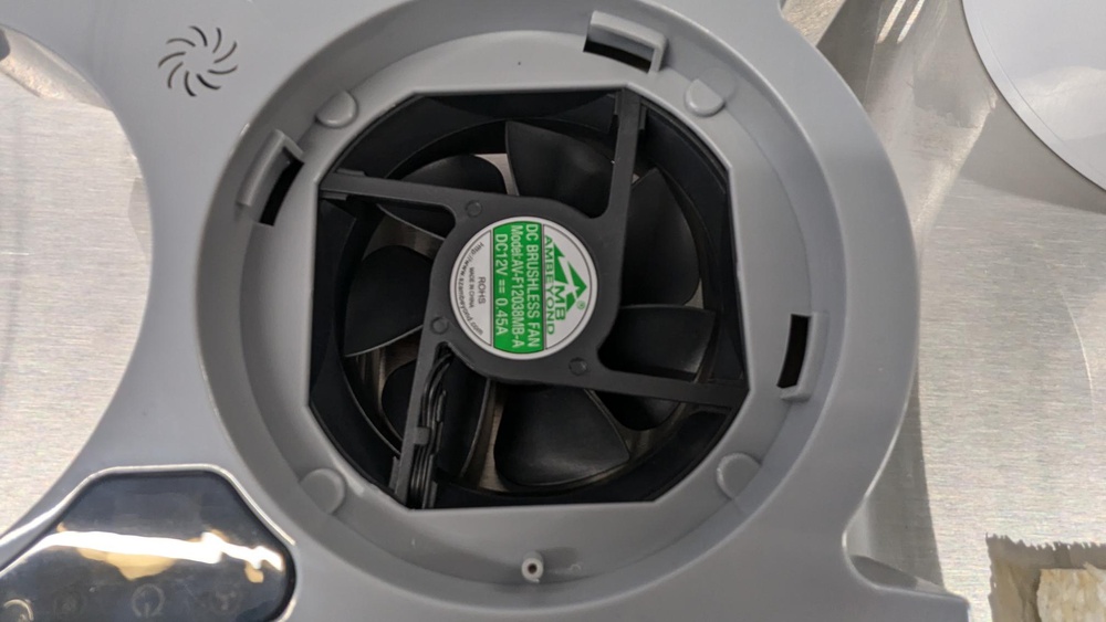 The Vornado EVDC300 fan.