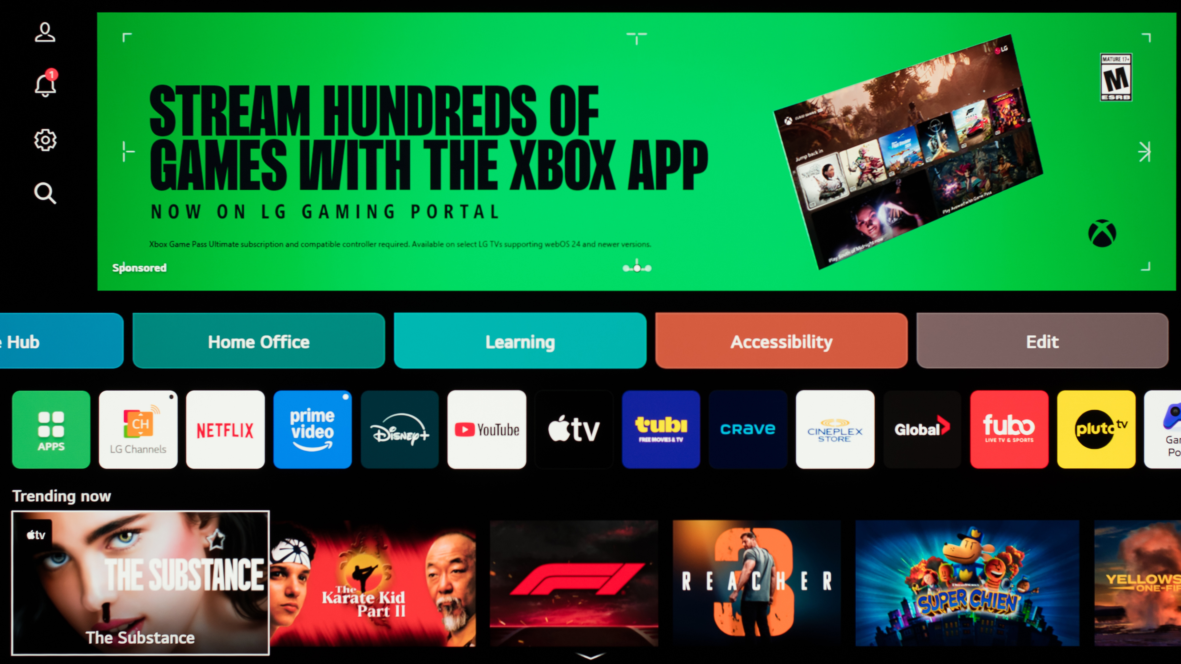 LG's 2025 Smart Interface