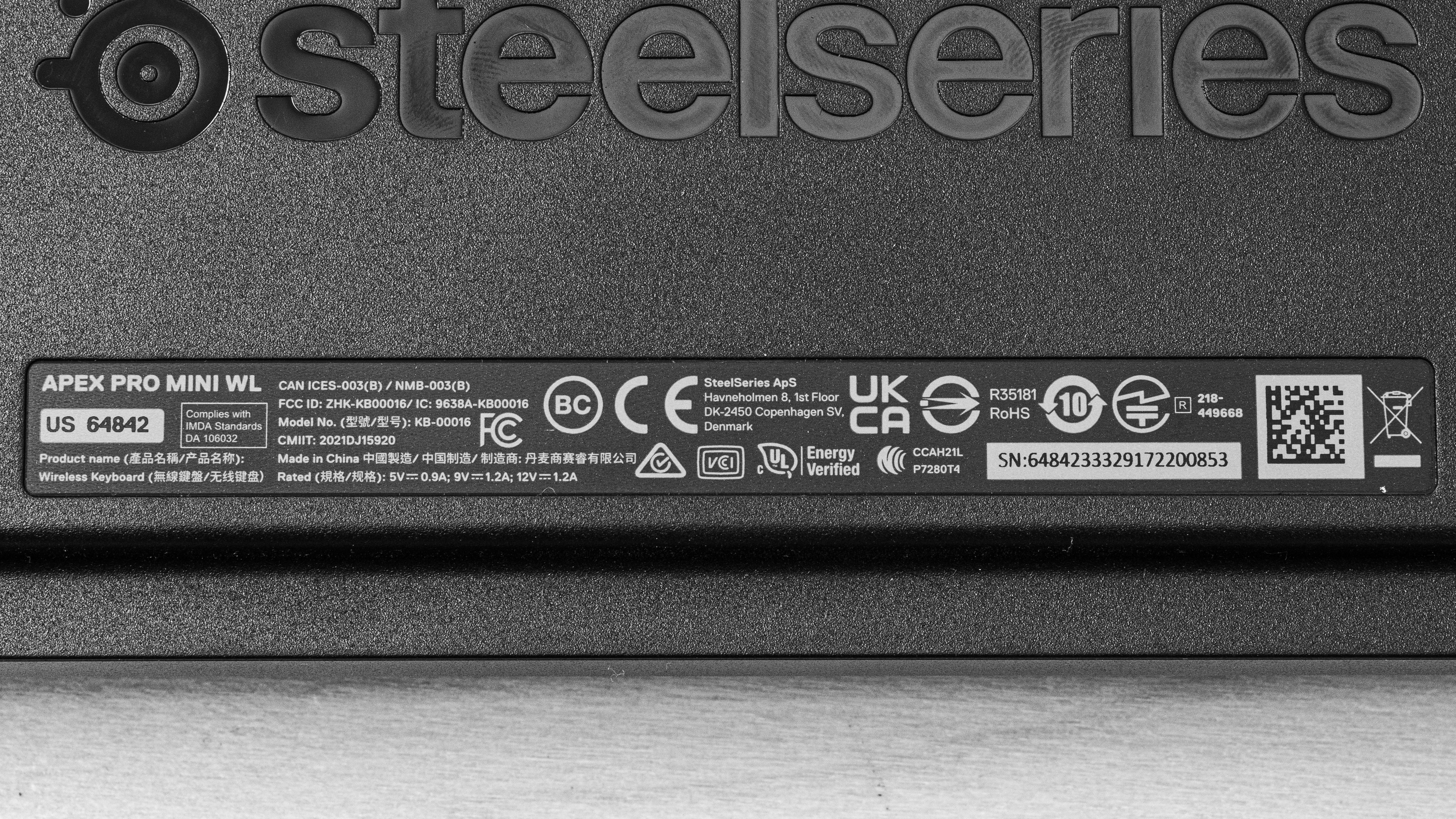 SteelSeries Apex Pro Mini Wireless - QWERTZ (DE) - 64846 