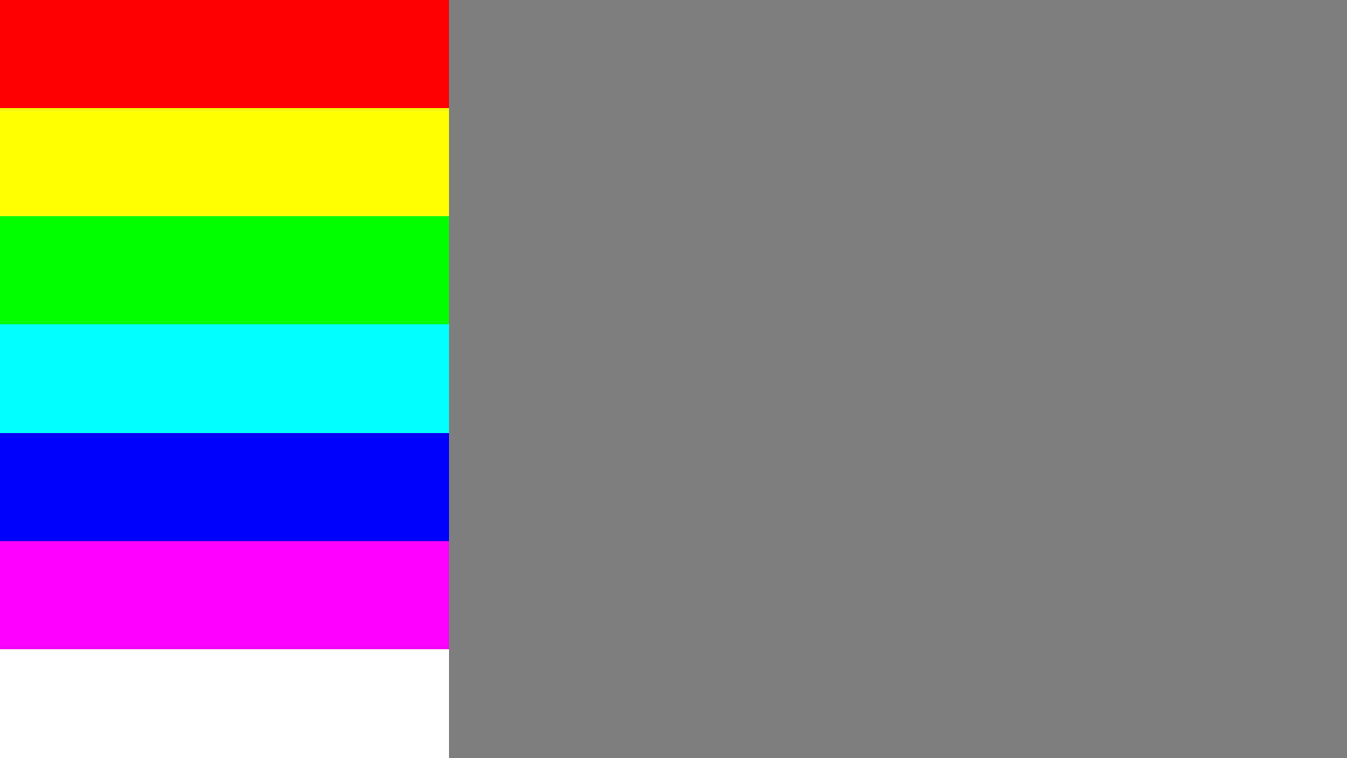 Тест RGB для монитора